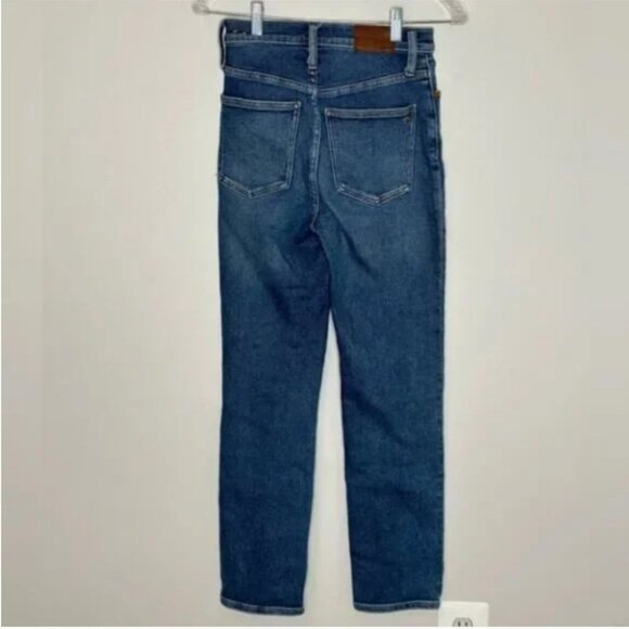 Madewell The Perfect Vintage High Waist Straight Leg Jeans Size 25 - Picture 3 of 8